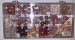 Glasperlenset rosa